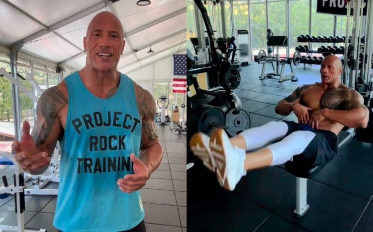 The Rock Abs Workout