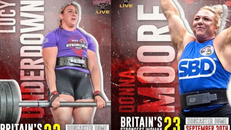 2023 Britains Strongest Woman Lineup