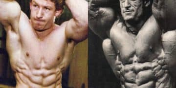 Dorian Yates on abs