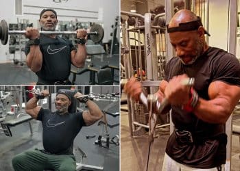 Dexter Jackson Arm Workout
