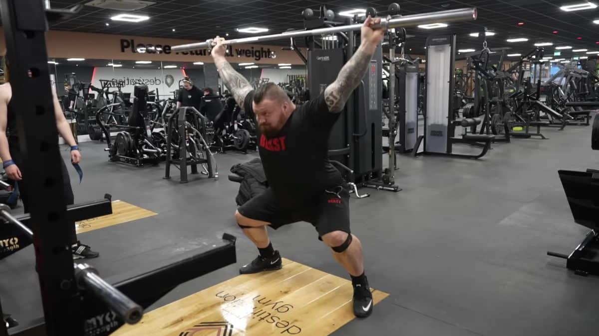 Eddie Hall Olympic Lift