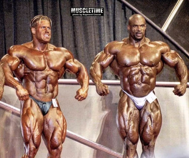 Jay Cutler With Ronnie Coleman