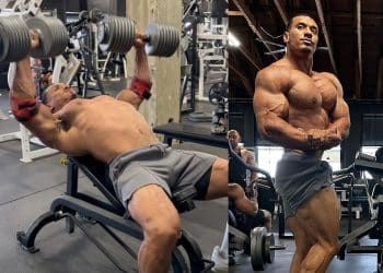 Larry Wheels Incline Dumbbell Bench Press