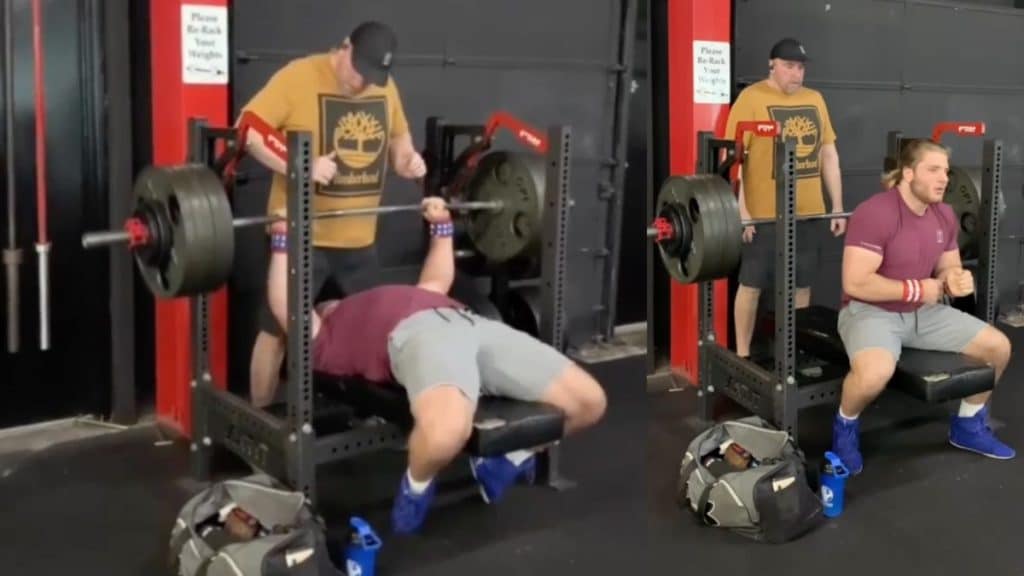 Morgan Nicholls Raw Bench Press Pr