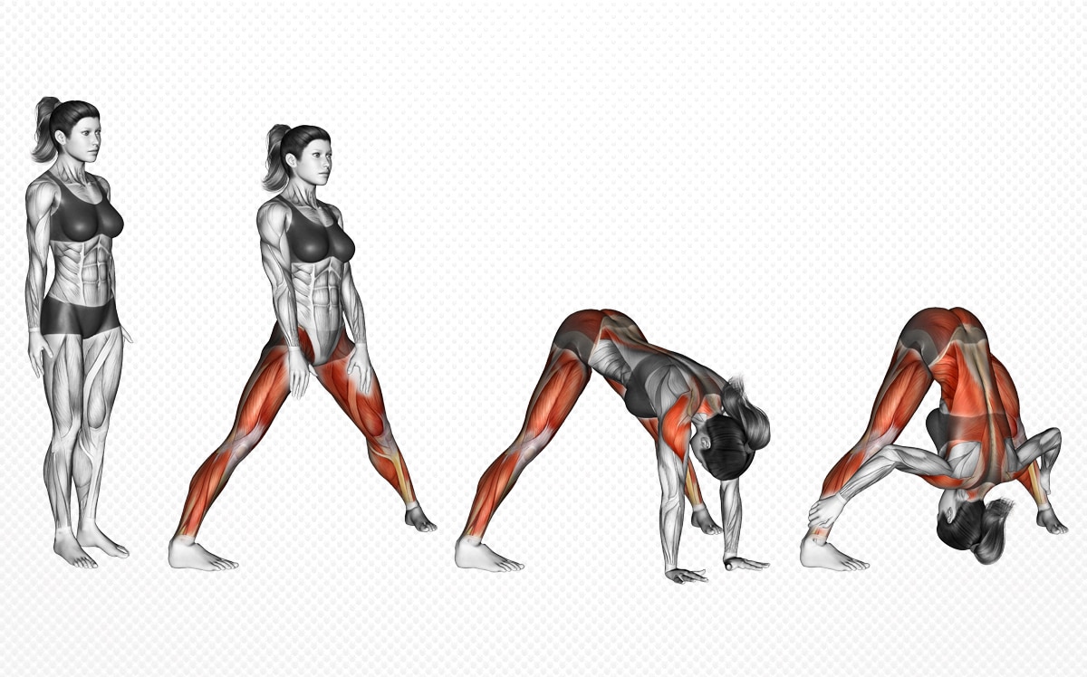 The beautiful anatomy activation in Virabhadrasana III pose | Tirisula Yoga  Pilates