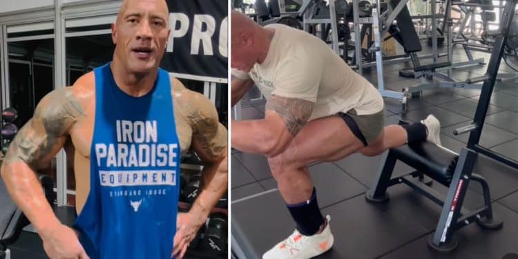 The Rock Leg Day