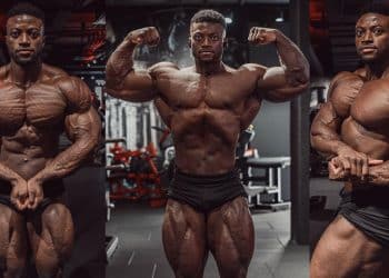 Bodybuilder Stephane Matala