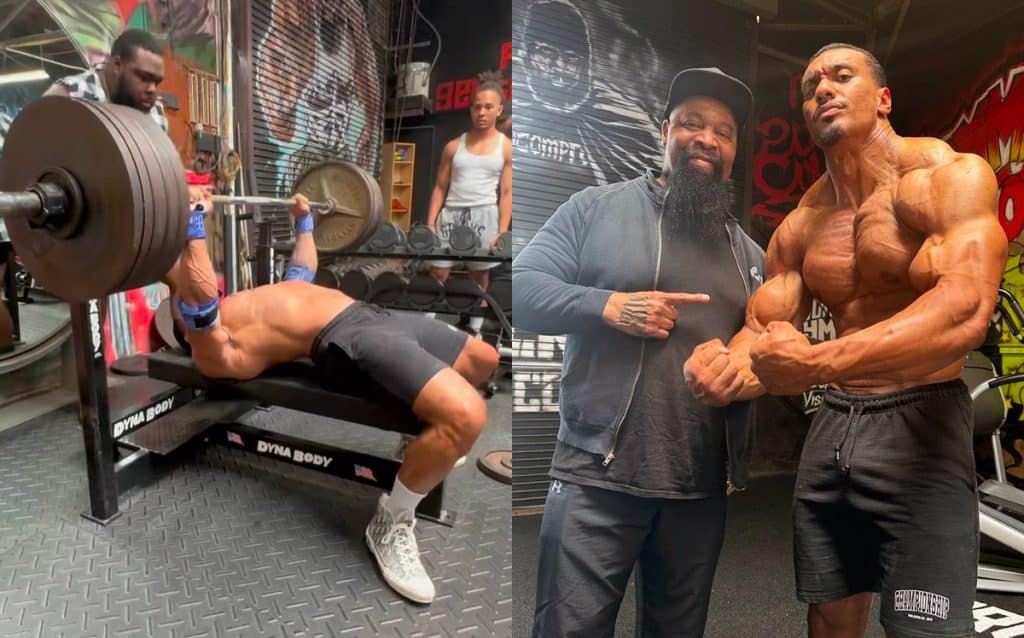Larry Wheels 500lb Paused Bench Press