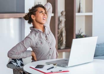 Woman Suffering From Back Pain