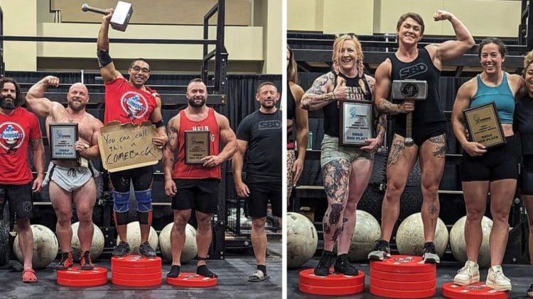 2023 Americas Strongest Man U105kg Woman U82kg