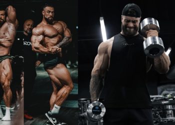 Chris Bumstead Building Huge Arms