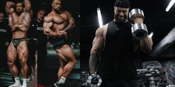 Chris Bumstead Building Huge Arms