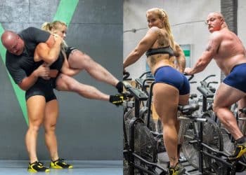 Dani Speegle Squats Mitchell Hooper