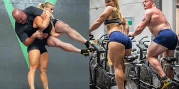 Dani Speegle Squats Mitchell Hooper