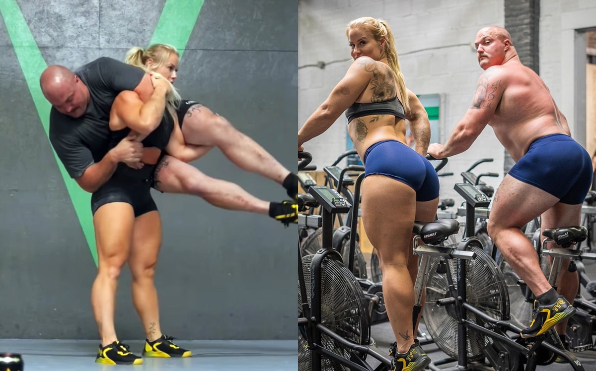 CrossFit Athlete Dani Speegle Squats The 2023 WSM Mitchell Hooper On Her  Back – Fitness Volt