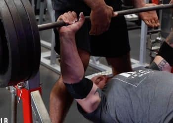 Mitchell Hooper Bench Press