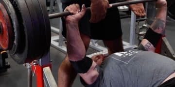 Mitchell Hooper Bench Press