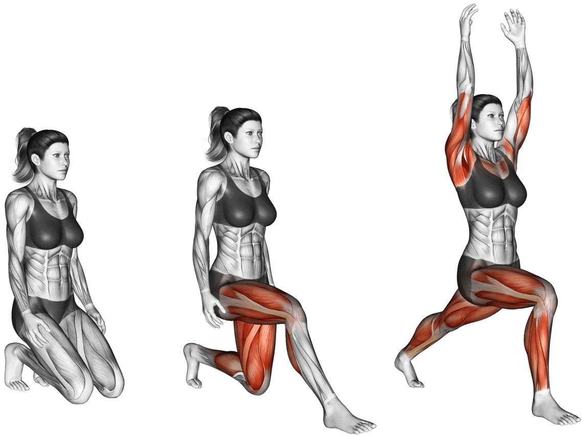 Crescent Moon Anjaneyasana: Strengthen Your Hips and Core – Fitness Volt