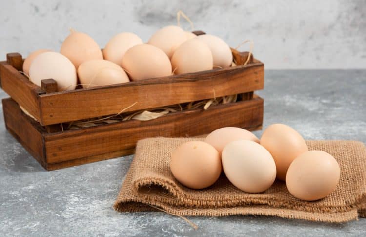 Organic Raw Eggs