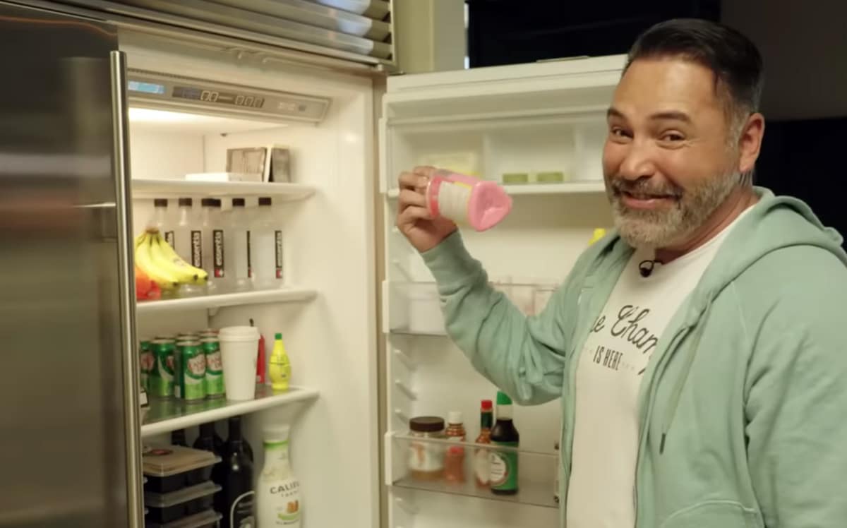 Oscar De La Hoya Diet Training Routine