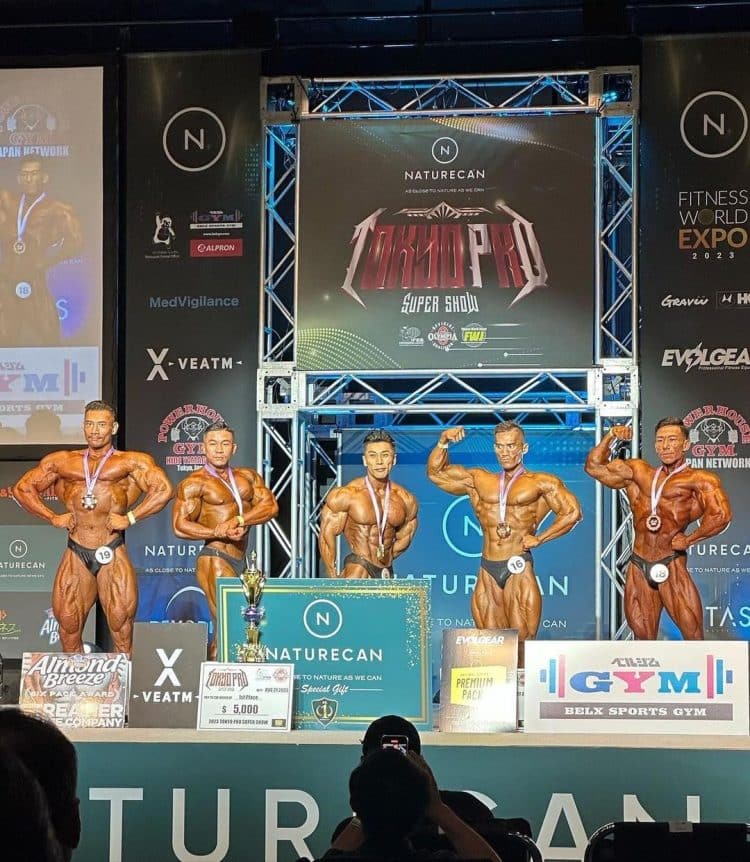 2023 Tokyo Pro Classic Physique Winners