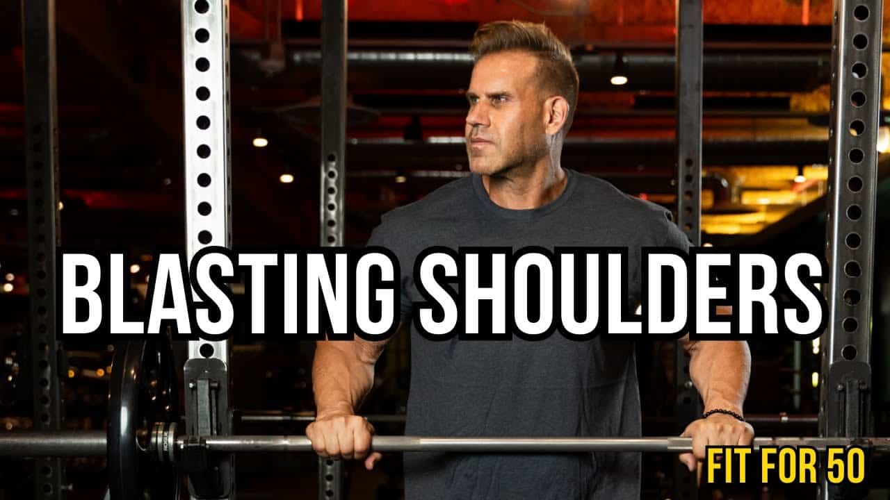 Jay Cutler Shares Advice During Fit for 50 Shoulder and Triceps