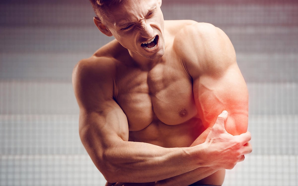Muscle building injuries
