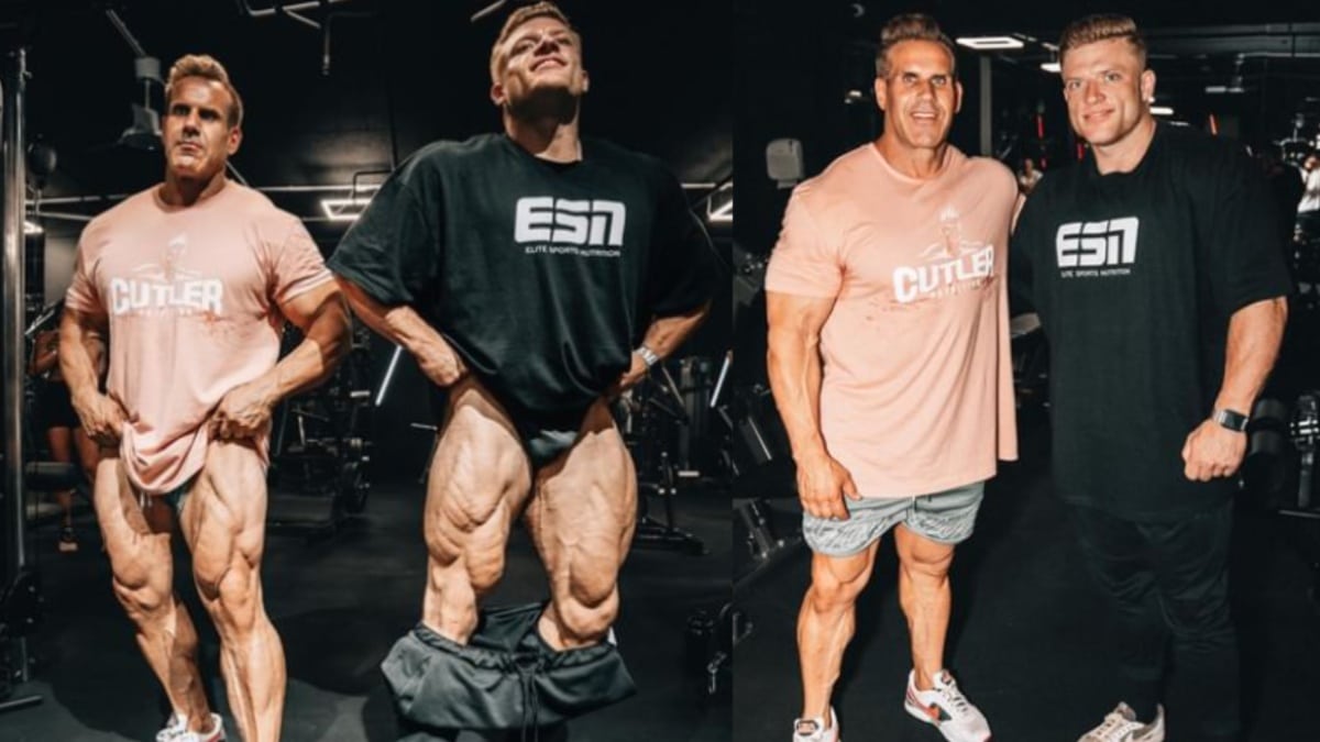 Urs Kalecinski and Jay Cutler Share Post-Workout Shredded Physique Updates  – Fitness Volt