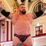Eddie Hall Wrestling Debut