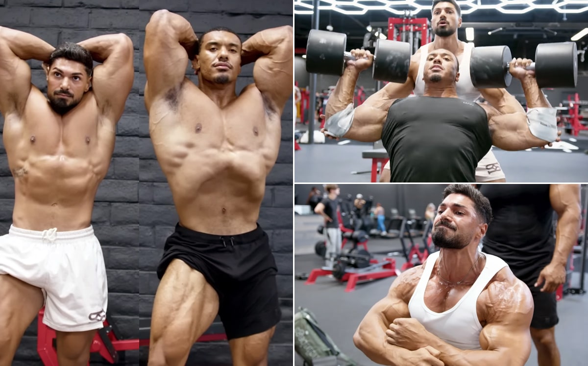 Larry Wheels Teams Up With Andrei Deiu For A Crushing Shoulder