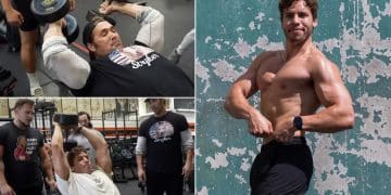 Mike O'Hearn And Joseph Baena Train Arms