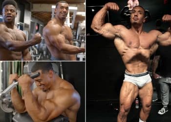 Breon Ansley & Larry Wheels Arms Workout