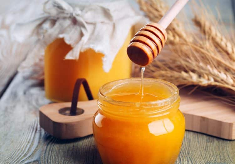Honey In Glass Jar