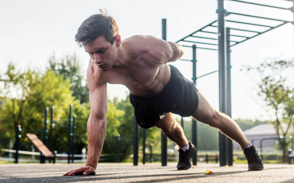 One Arm Pushup Progression