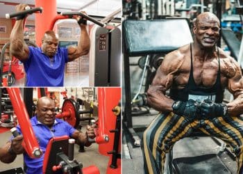 Ronnie Coleman Trains Back