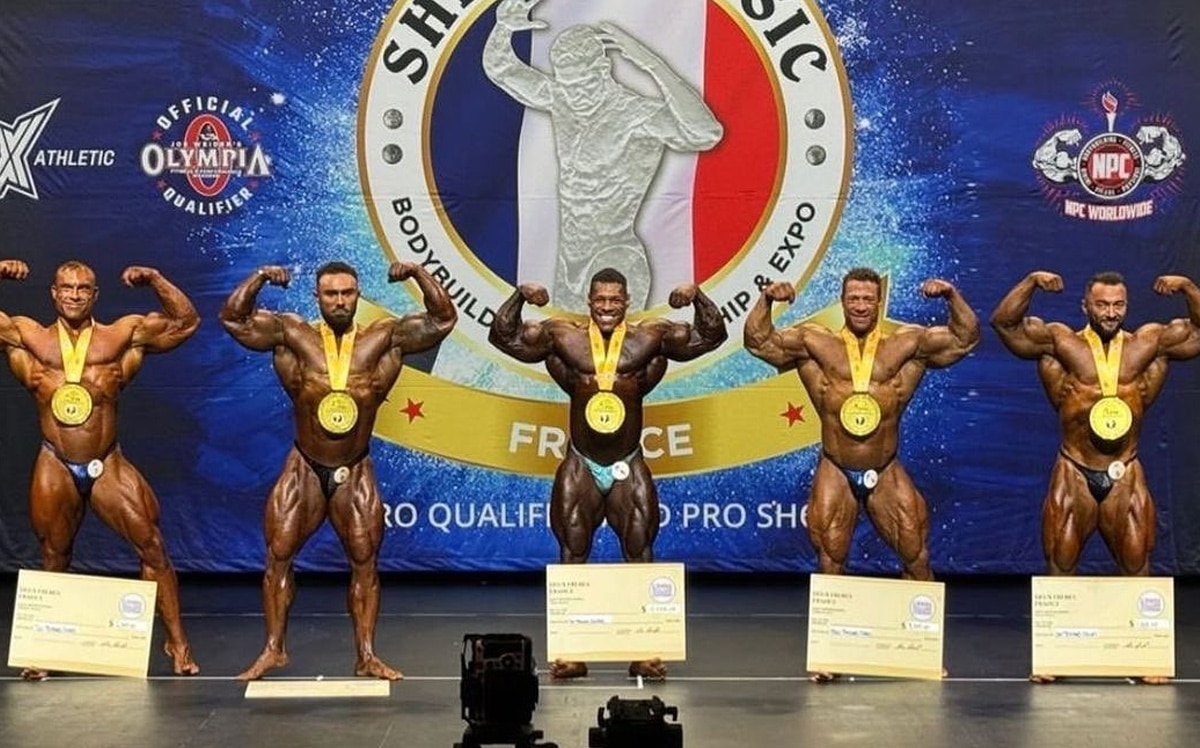 2023 Sheru Classic France Pro Results — Nathan De Asha Wins Bodybuilding  Title – Fitness Volt