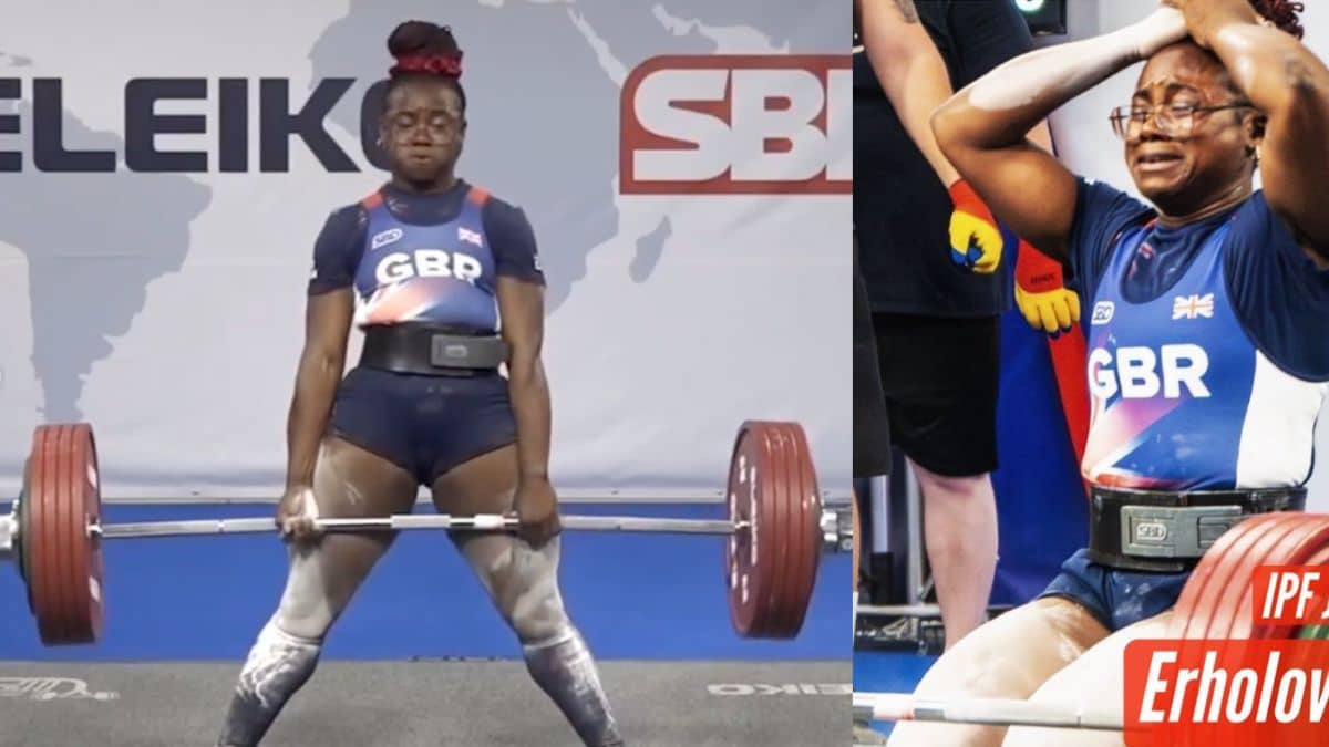 Powerlifter Erholove Izobodo-John (84KG) Smashes 253-kg (557.8-lb) Raw  Deadlift IPF Junior World Record – Fitness Volt