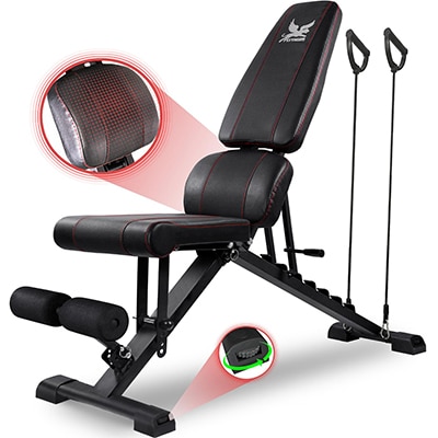 FLYTIGER Adjustable Weight Bench Coupon