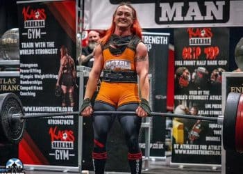 Rhianon Lovelace Kratos Bar Deadlift World Record