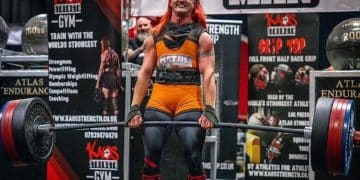 Rhianon Lovelace Kratos Bar Deadlift World Record