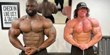 Samson Dauda And Sam Sulek Posing