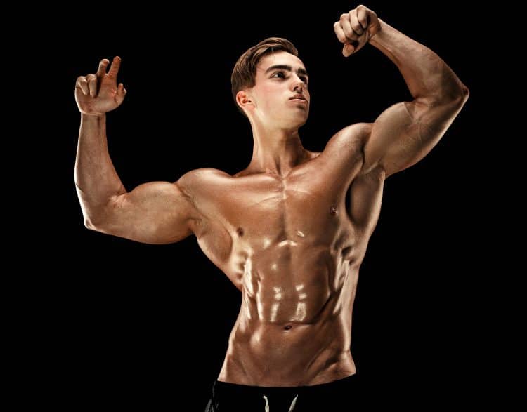 Bodybuilder Posing