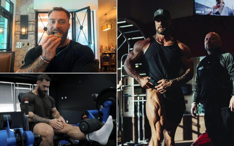 Chris Bumstead Builds Quads 2023 Olympia Prep