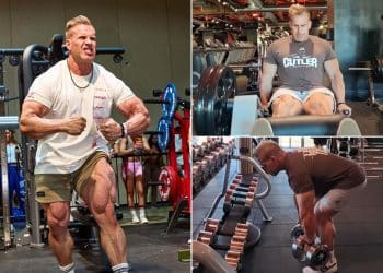 Jay Cutler Leg Day