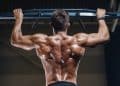 Man Doing Back Exercise In Gym