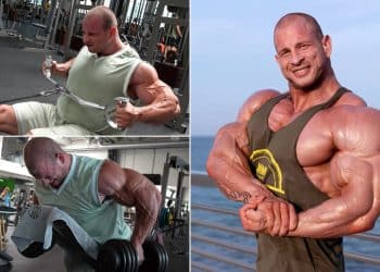 Michal Krizo Chest and Back Workout