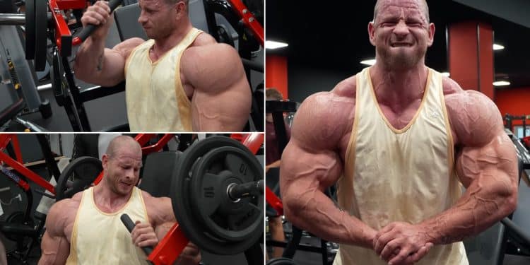 Michal Krizo Chest And Shoulder Workout
