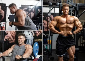 Wesley Vissers Push Day Workout