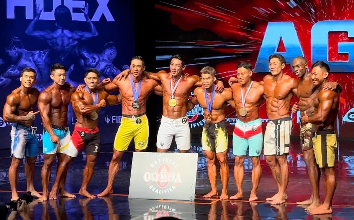 2023 Korea AGP Pro Men Physique Results