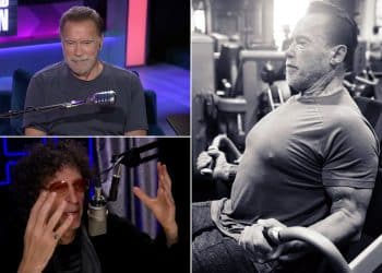 Arnold Schwarzenegger And Howard Stern